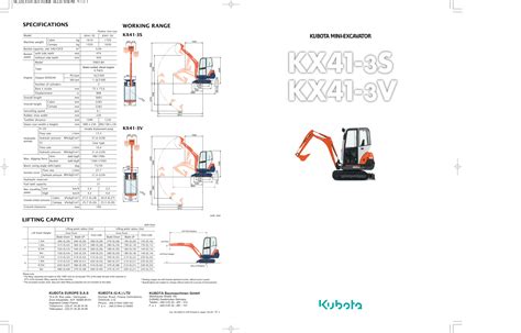 2018 kubota mini excavator|kubota mini excavator size chart.